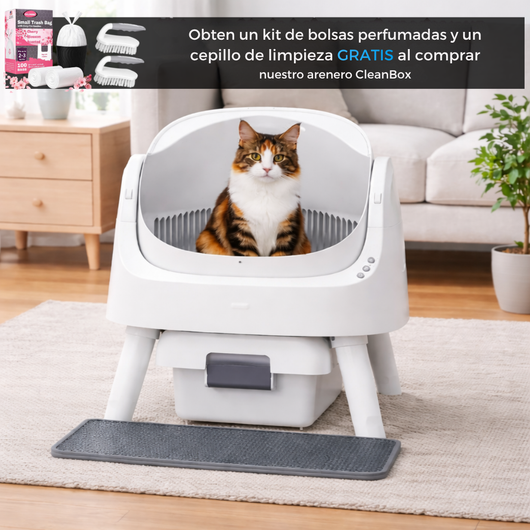 Novelisse CleanBox Pro  Arenero Autolimpiable para Gatos
